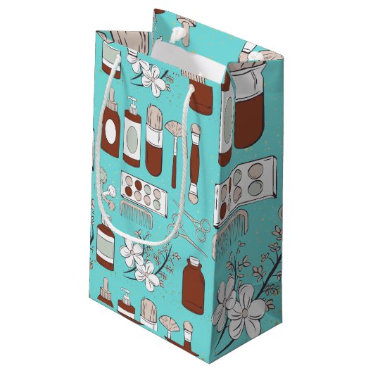 SPA PATTERN KLEIN CADEAUZAKJE (Achterkant Gekanteld)