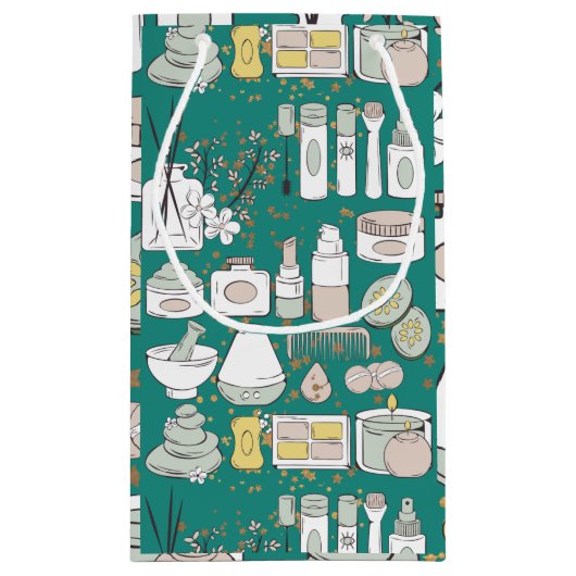 SPA PATTERN KLEIN CADEAUZAKJE (Achterkant)