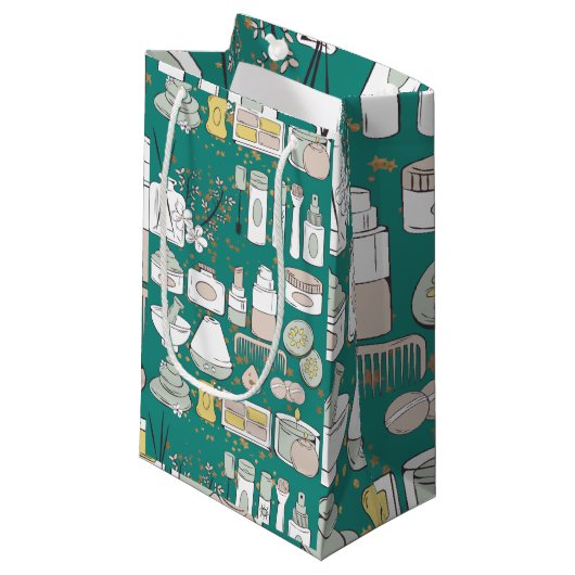 SPA PATTERN KLEIN CADEAUZAKJE (Voorkant Gekanteld)