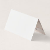 Spa Retreat | Massage (afsprakenkaart) Visitekaartje (Achterkant)