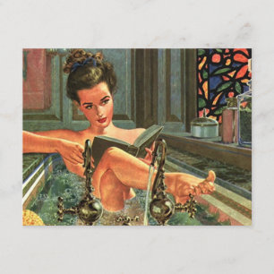 Spa Retreat Relaxation Invitation Party Retro Kaart