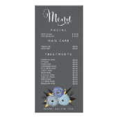Spa Salon Beautician Menu Designer Prijslijst (Voorkant)