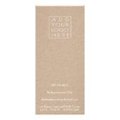 Spa Salon Beautician Menu Designer Prijslijst (Achterkant)