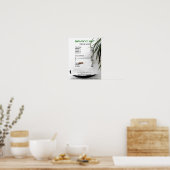 Spa Salon massage prijslijst Poster (Keuken)