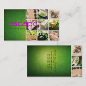 Spa Salon Sauna Banya Beauty Nails Visitekaartje (Voorkant / Achterkant)