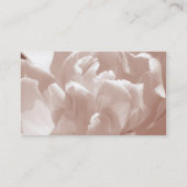 Spa - Salon sepia Bloem Visitekaartje (Achterkant)