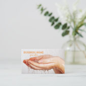 Spa salon, spa visitekaartje (Staand voorkant)