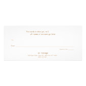 Spa Salon Striped FAUX Silver Sequin Rack Card Reclamekaart (Achterkant)