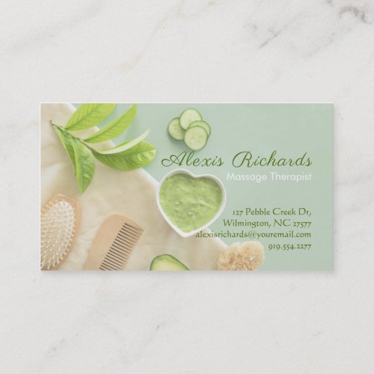 SPA Samenstelling Visitekaartje (Achterkant)