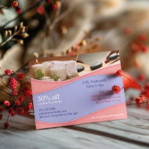 Spa Schoonheidsmassage Ansichtkaart Sjabloon