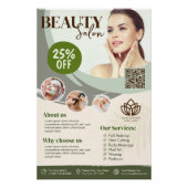 Spa, Schoonheidssalon - Glanzend Poster (Voorkant)