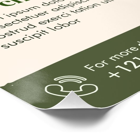 Spa, Schoonheidssalon - Glanzend Poster (Hoek)