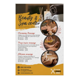 Spa, Schoonheidssalon, Wellness Center Glossy Post Perfect Poster