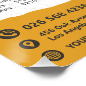 Spa, Schoonheidssalon, Wellness Center Glossy Post Perfect Poster (Hoek)