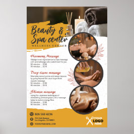 Spa, Schoonheidssalon, Wellnesscentrum Poster