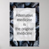 Spa Serenity Alternatieve Geneeskunde Kunst Poster (Voorkant)