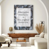 Spa Serenity Alternative Medicine Art Poster