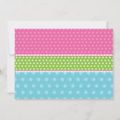 Spa Sleepover Slumber Birthday Party Invitation Kaart (Achterkant)