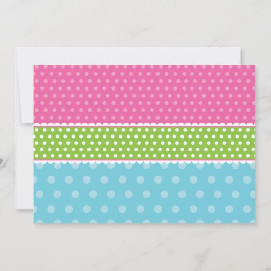 Spa Sleepover Slumber Birthday Party Invitation Kaart (Achterkant)