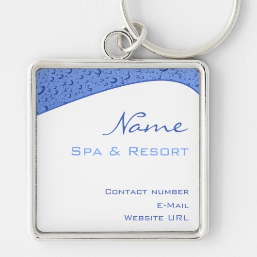 Spa Sleutelhanger (Voorkant)