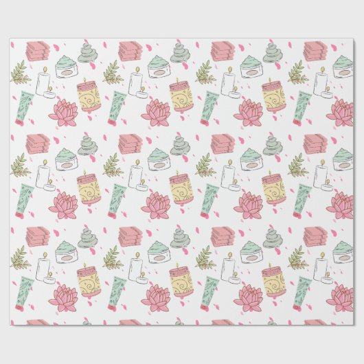 Spa-thema Cadeaupapier (Vlak)