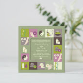 Spa Therapy Invitation Kaart (Staand voorkant)