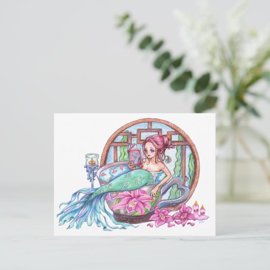 Spa-tijd Briefkaart (Staand voorkant)