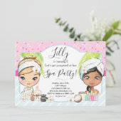 SPA Uitnodiging voor verjaardagsfeestje (Staand voorkant)