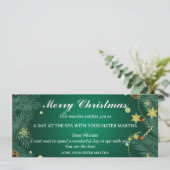 Spa-uitstap Kerstcadeaubon (Staand voorkant)