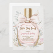 Spa verjaardag, Glam make-up verjaardag Kaart (Voorkant / Achterkant)