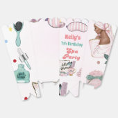 Spa Verjaardag Pamper Party Verjaardag Bedankdoosjes (Ongevouwen)