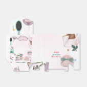 Spa Verjaardag Pamper Party Verjaardag Bedankdoosjes (Uitgevouwen)