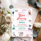 Spa Verjaardag Pamper Party Verjaardag Kaart