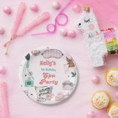 Spa Verjaardag Pamper Party Verjaardag Papieren Bordje (Feest)