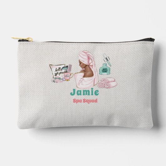 Spa Verjaardag Sleepover Pamper Verjaardagsfeest Etui (Voorkant)
