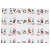 Spa Verjaardag Sleepover Pamper Verjaardagsfeest Groot Cadeauzakje (Achterkant)