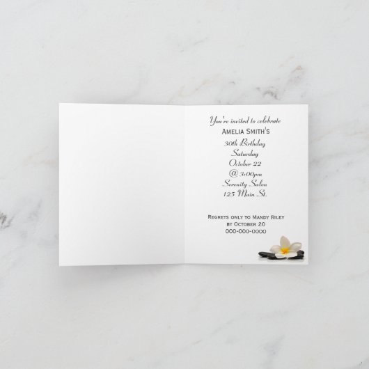 Spa verjaardagsfeestje (Binnen)