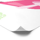 Spa Verjaardagsfeestje Welkom Poster (Hoek)