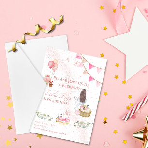 Spa verjaardagsuitnodiging