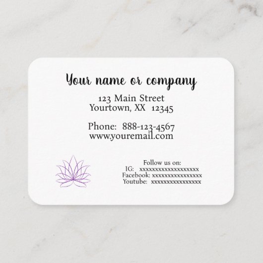 spa visitekaartje (Achterkant)