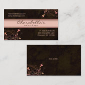 Spa - Visitekaartje met laurellak (Voorkant / Achterkant)