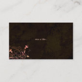 Spa - Visitekaartje met laurellak (Achterkant)