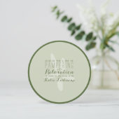 Spa Vrijgezellenfeest Cucumber Slice Uitnodiging (Staand voorkant)