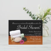 Spa Vrijgezellenfeest, Salon Scene Uitnodigingen (Staand voorkant)