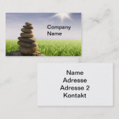 Spa Wellness Massage business cards Visitekaartje (Voorkant / Achterkant)