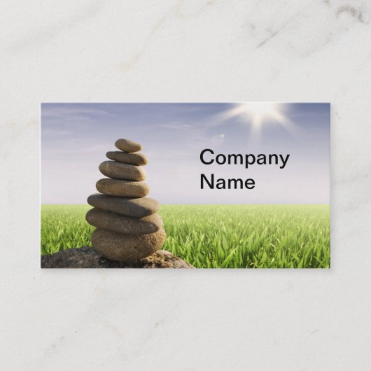 Spa Wellness Massage business cards Visitekaartje (Voorkant)