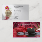 SPA, Wellness, Massage Visitekaartje (Voorkant / Achterkant)