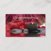 SPA, Wellness, Massage Visitekaartje (Achterkant)