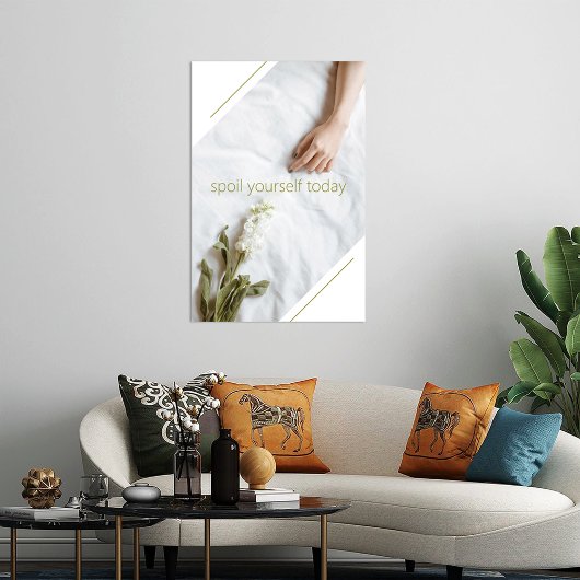 Spa Wellness Muurkunst Poster