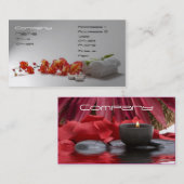 SPA, Wellness Visitekaartje (Voorkant / Achterkant)